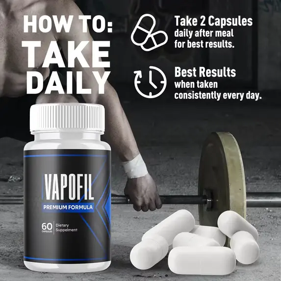 Vapoofil Supplement Support for Men